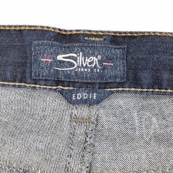 Silver Jeans Eddie EMC Denim Relax Straight Pants - Picture 5 of 8